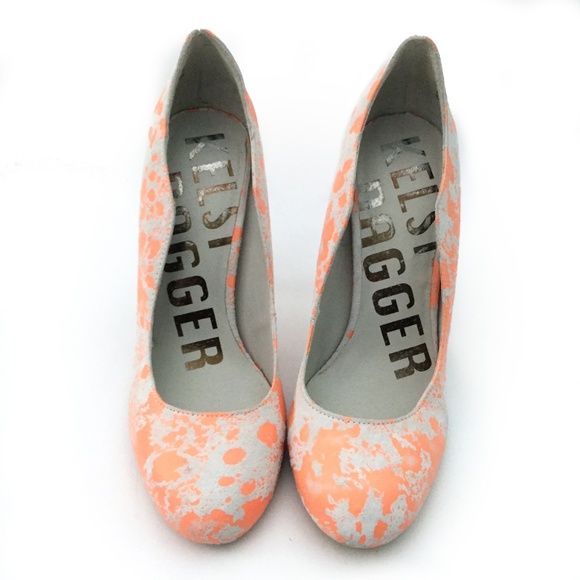 Kelsi Dagger Lillian Paint Splatter Pumps - Picture 5 of 17